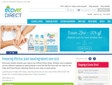 Tablet Screenshot of ecoverdirect.com